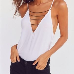 UO Silence + Noise Chain Tank Top